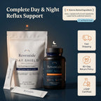Reventide Day Shield and Night Restore — complete day and night reflux support