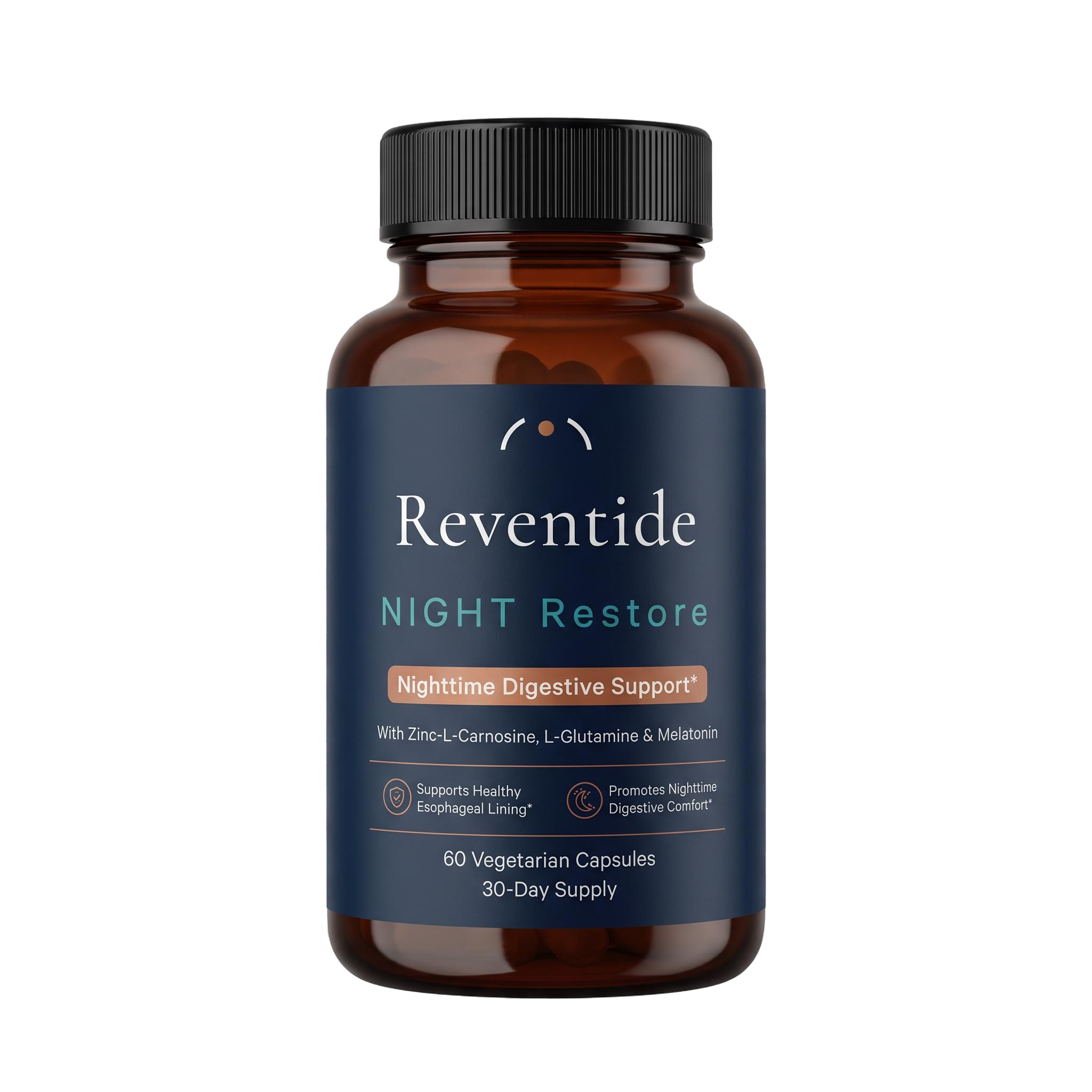 NIGHT Restore bottle: 60 vegetarian capsules, 30-day supply