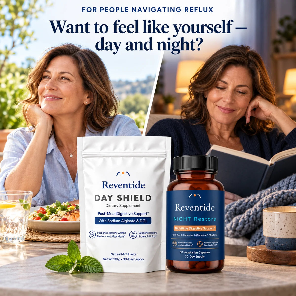 Aspirational Reventide lifestyle imagery: everyday moments you want back
