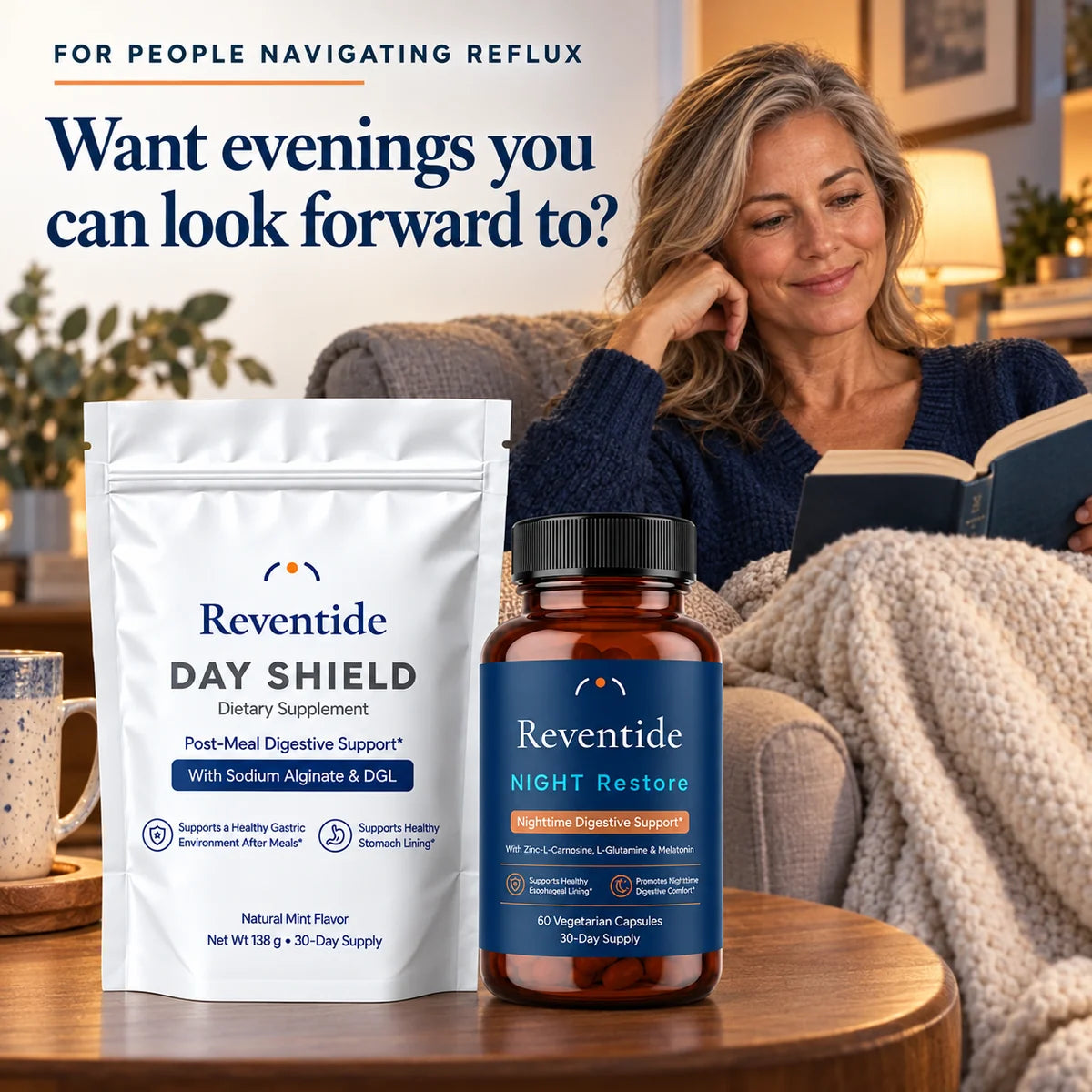 Aspirational Reventide lifestyle imagery: everyday moments you want back