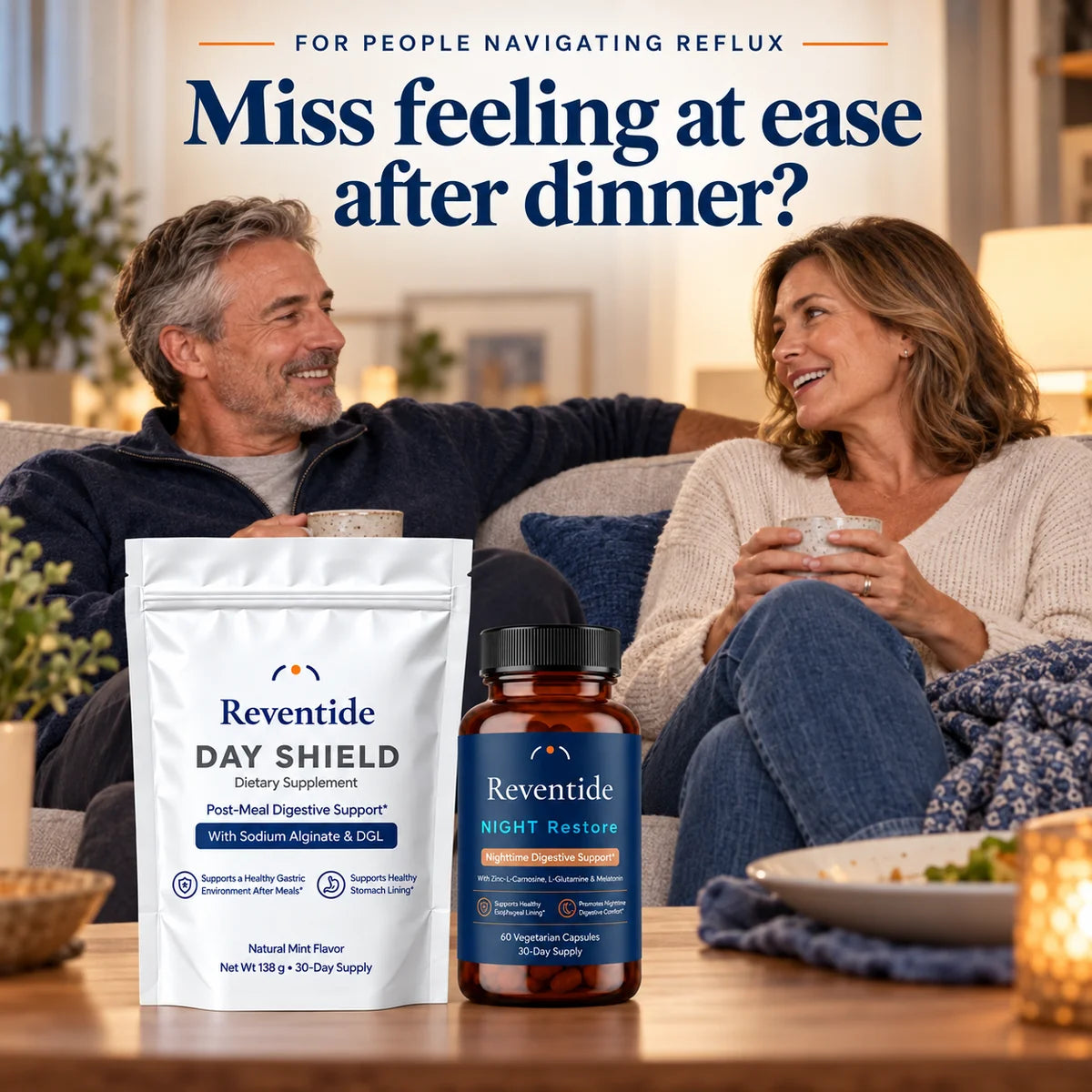 Aspirational Reventide lifestyle imagery: everyday moments you want back